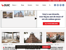 Tablet Screenshot of duic.nl